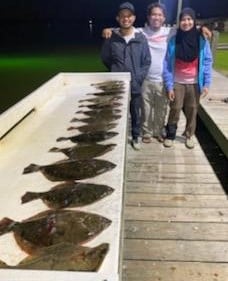 Flounder Fishing in Freeport, Texas