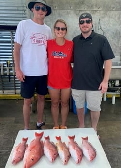 Red Snapper fishing in Destin, Florida