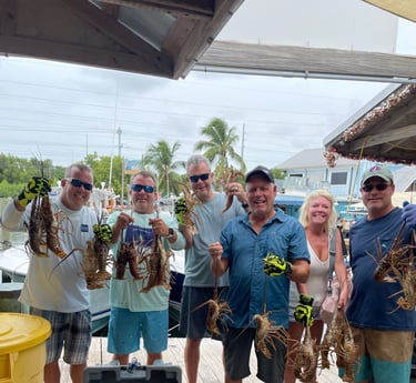 Lobster fishing in Key West, Florida