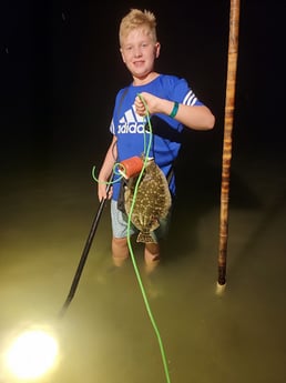 Flounder Fishing in Rio Hondo, Texas