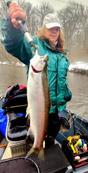 Rainbow Trout Fishing in Verona Beach, New York