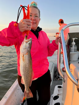 Speckled Trout / Spotted Seatrout Fishing in Galveston, Texas