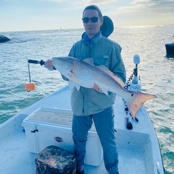 Redfish fishing in Port O&#039;Connor, Texas