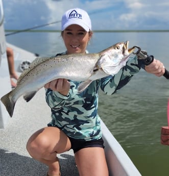 Speckled Trout Fishing in Galveston, Texas