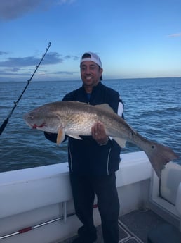 Redfish fishing in Galveston, Texas