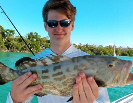 Black Grouper fishing in Key West, Florida