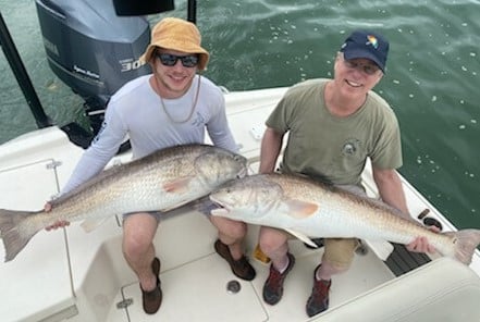 Redfish fishing in New Smyrna Beach, Florida