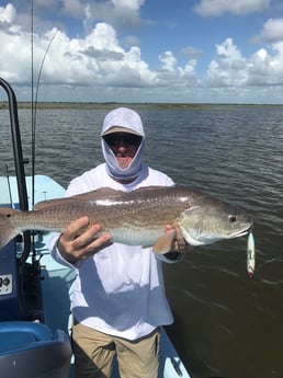 Redfish fishing in Galveston, Texas