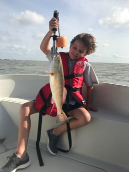 Redfish fishing in Galveston, Texas