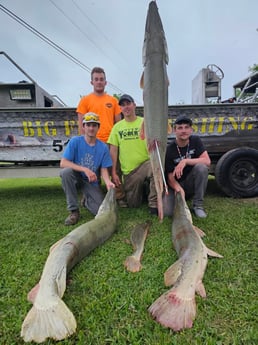 Alligator Gar Fishing in Houston, Texas