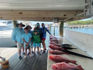 Fishing in Orange Beach, Alabama