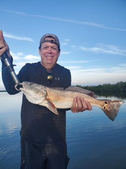 Redfish fishing in New Smyrna Beach, Florida