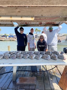 Sheepshead fishing in Galveston, Texas