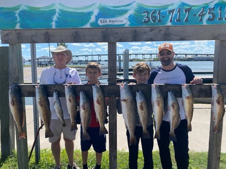 Redfish, Speckled Trout / Spotted Seatrout fishing in Rockport, Texas