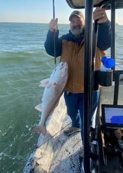 Redfish fishing in Freeport, Texas