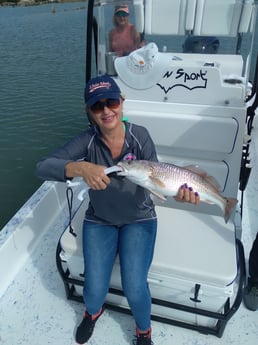 Redfish fishing in South Padre Islands, Texas