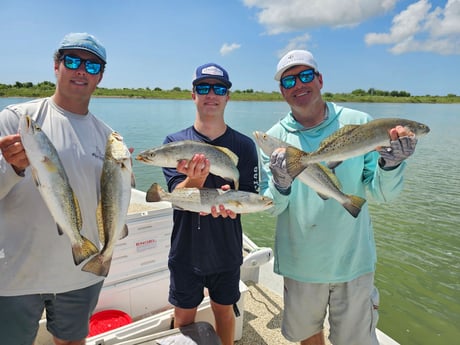 Fishing in Port O&#039;Connor, Texas