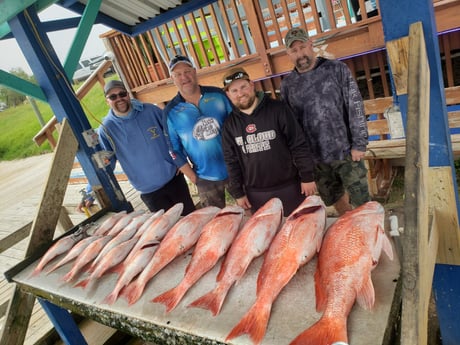 Red Snapper Fishing in Port Isabel, Texas