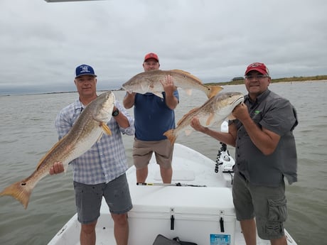 Redfish fishing in Port O&#039;Connor, Texas