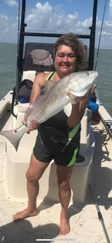 Redfish fishing in South Padre Island, Texas