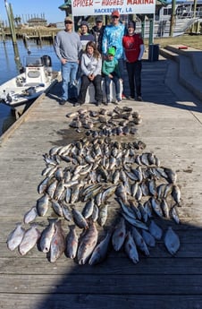 Flounder, Redfish, Sheepshead, Speckled Trout Fishing in Sulphur, Louisiana