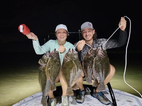 Flounder Fishing in Rio Hondo, Texas