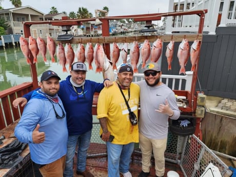 Red Snapper Fishing in Port Isabel, Texas