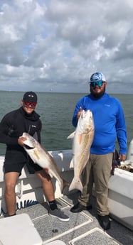 Redfish fishing in Galveston, Texas