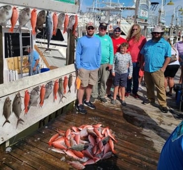 Amberjack, Triggerfish, Vermillion Snapper Fishing in Destin, Florida