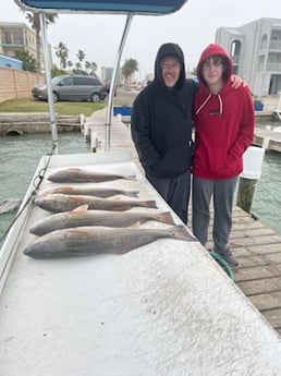 Redfish fishing in South Padre Island, Texas