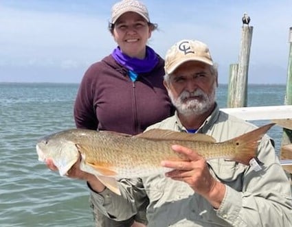 Redfish fishing in Corpus Christi, Texas