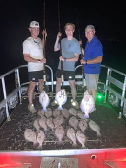 Flounder fishing in Port O&#039;Connor, Texas