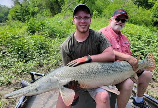 Alligator Gar fishing in Dallas, Texas