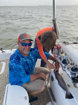 Fishing in Galveston, Texas