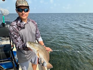 Fishing in Port Isabel, Texas