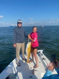 Fishing in Port O&#039;Connor, Texas