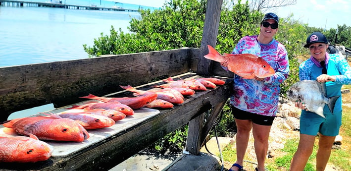 Red Snapper fishing in South Padre Island, Texas