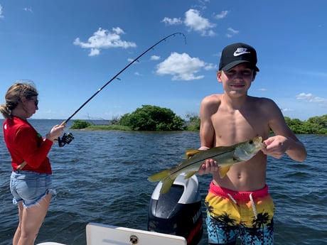 Snook fishing in Clearwater, Florida