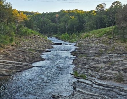 Fishing in Broken Bow, Oklahoma