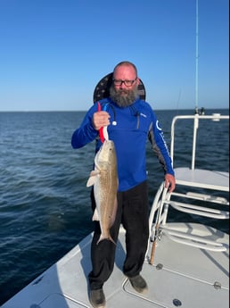 Redfish fishing in South Padre Island, Texas