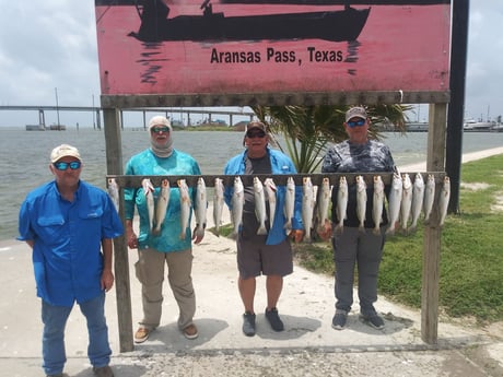 Fishing in Rockport, Texas