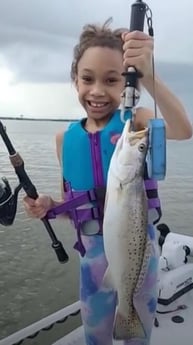 Speckled Trout / Spotted Seatrout fishing in Galveston, Texas