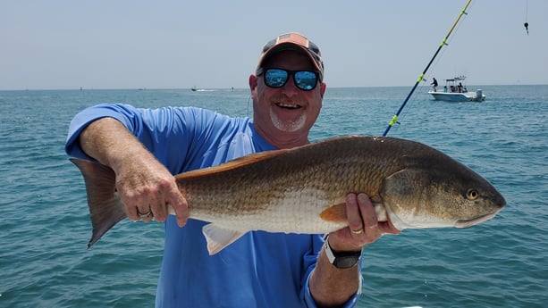 Redfish fishing in New Smyrna Beach, Florida