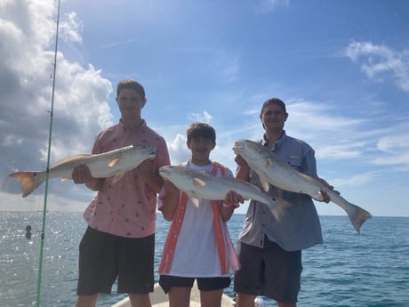 Redfish fishing in Rockport, Texas