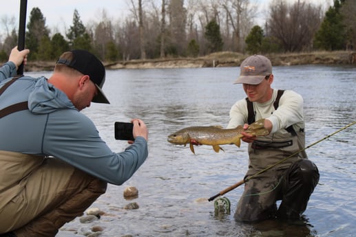 Brown Trout fishing in Deer Lodge, Montana