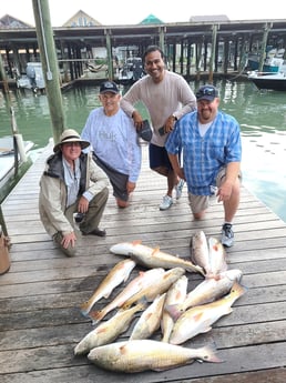 Redfish fishing in Port O&#039;Connor, Texas