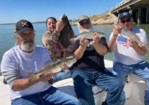 Flounder, Speckled Trout / Spotted Seatrout Fishing in Corpus Christi, Texas