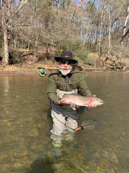 Rainbow Trout fishing in Broken Bow, Oklahoma