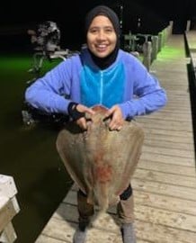 Stingray Fishing in Freeport, Texas