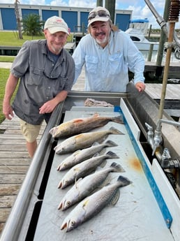 Redfish, Speckled Trout / Spotted Seatrout Fishing in Galveston, Texas